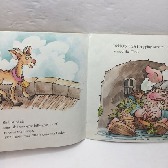 Lot 4 Kids Books Quest Camelot 3 Billy-Goats Gruff Haunted House Christmas Carol - Picture 4 of 14